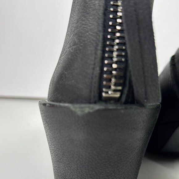 John Fluevog Axe Slitted Open Toe Platform - Picture 7 of 14